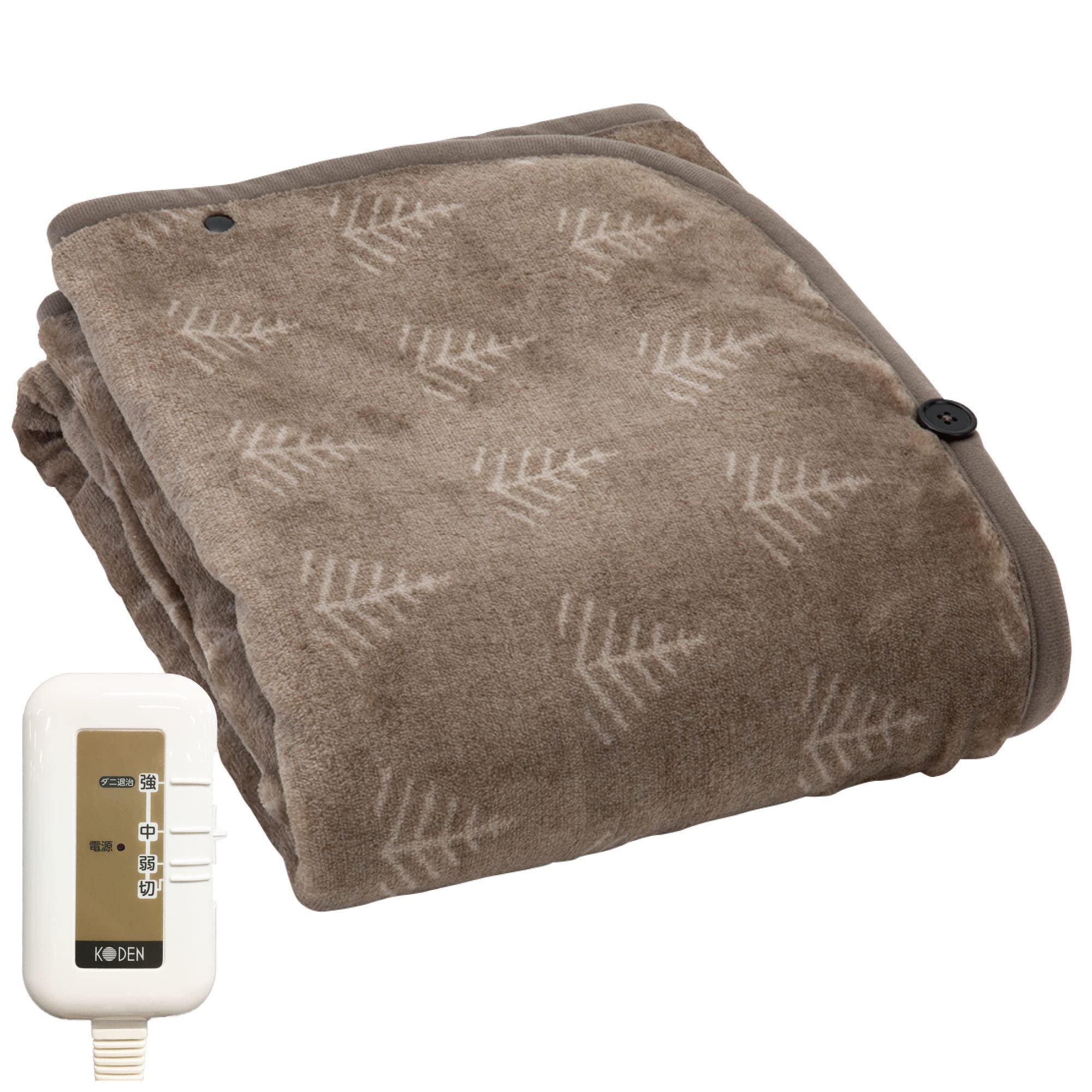 電気毛布 ひざ掛け 100×140 ブラウン 4WAY 温かい 巻ける 【公式通販】