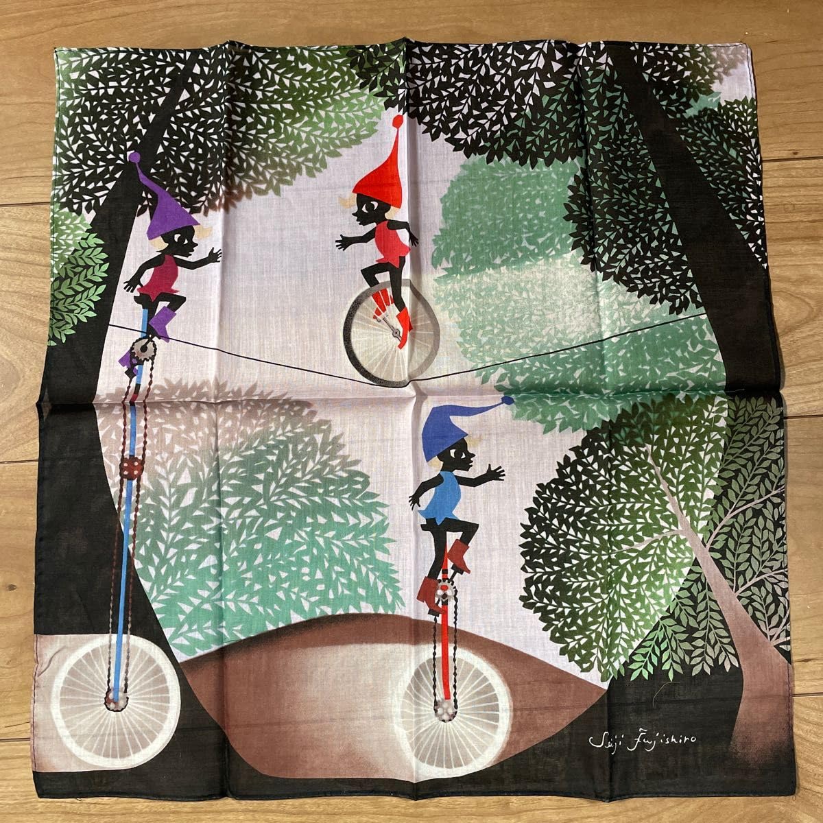 藤城清治・アリスのハート エコバッグ 新品 影絵 切り絵 藤城清治