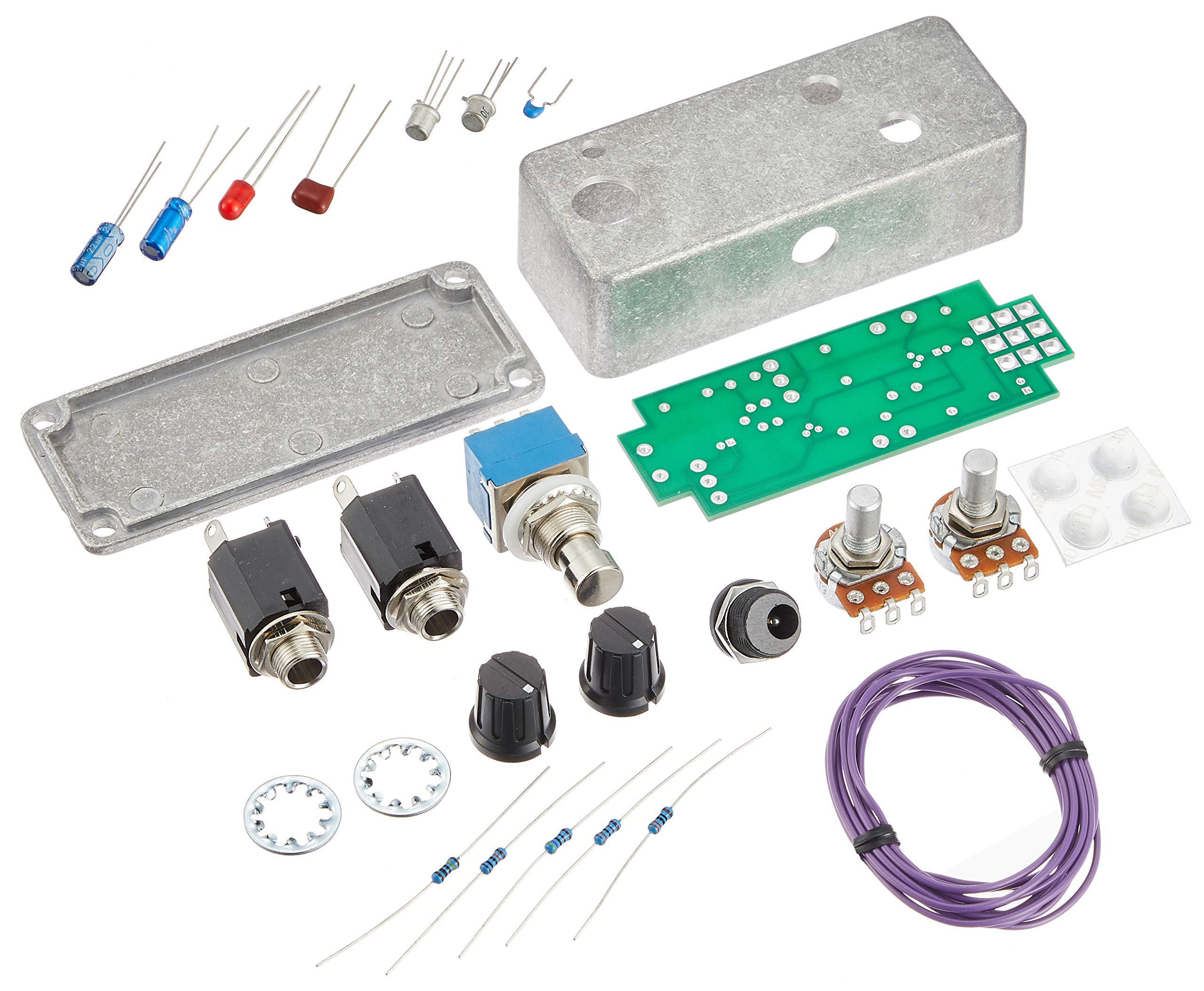 Amazon | BYOC Li'l Fuzz エフェクター 自作キット / 60年代後半の