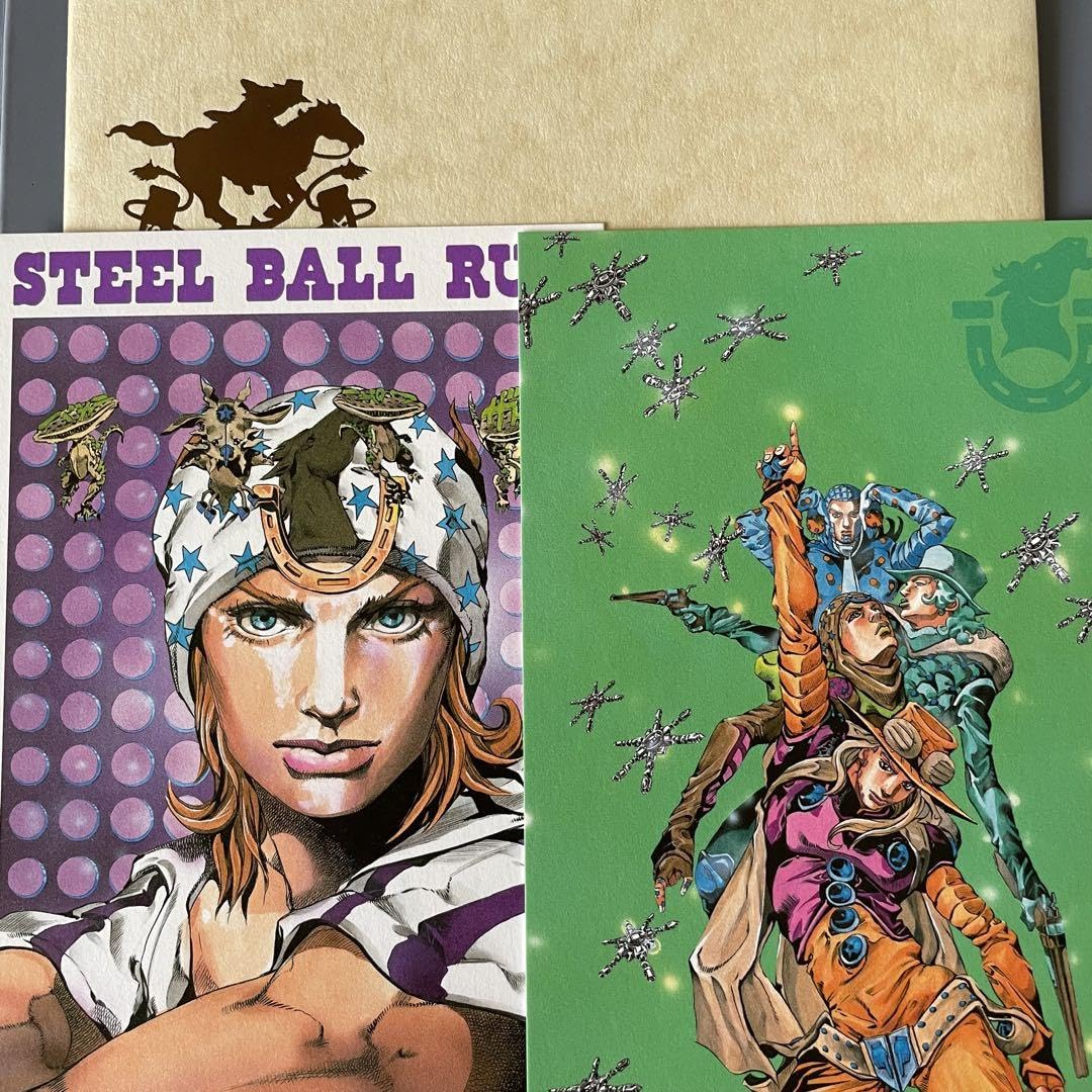ジョジョの奇妙な冒険 STEEL BALL RUN ポスター 3本 ポストカード