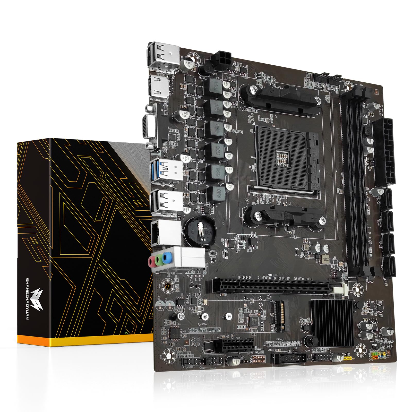 Amazon.com: SHANGZHAOYUAN B450 AM4 Motherboard Gaming Motherboard