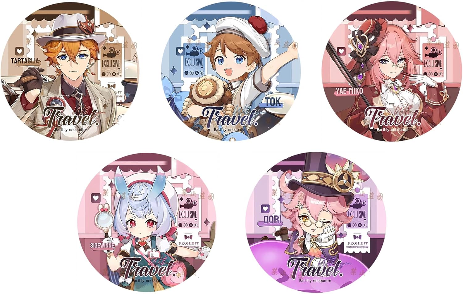 原神 タルタリヤ 缶バッジ セガ ナムコ 【公式通販】