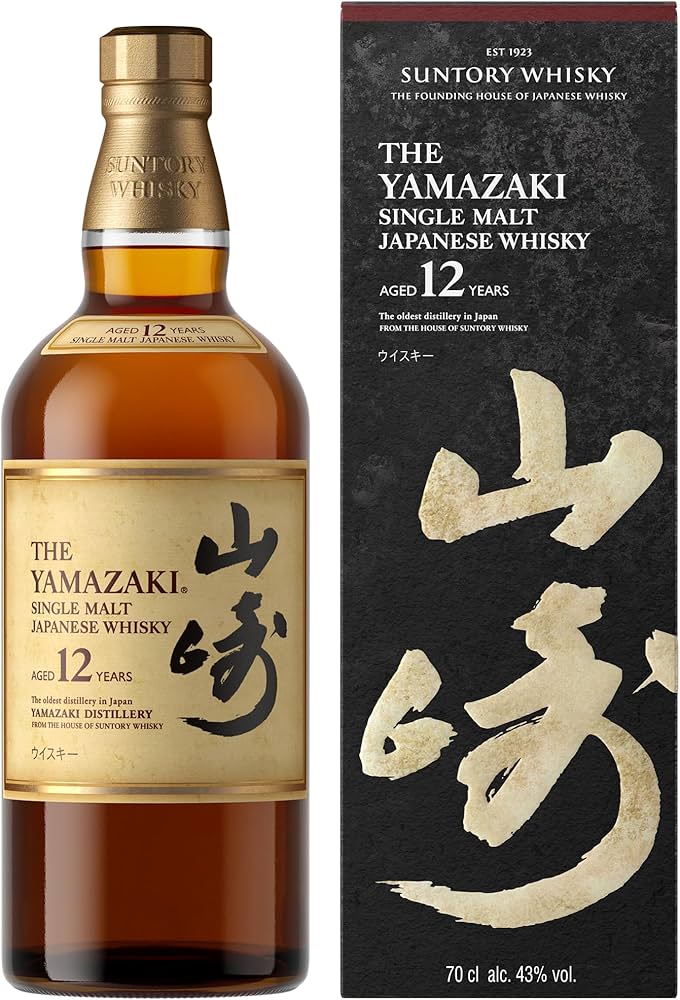 Amazon.co.jp: サントリー山崎12年43度700ml 専用箱入り : 食品・飲料