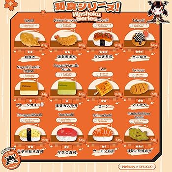 mellojoyスクイーズ 和食シリーズ Amazon | Mellojoy - 和食シリーズ