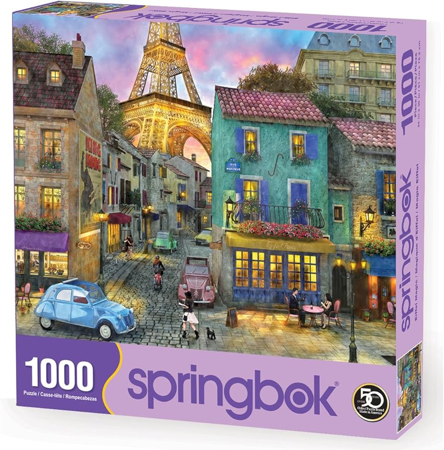 Springbok 1000ピース ジグソーパズル パリの宮殿1000 Amazon.com