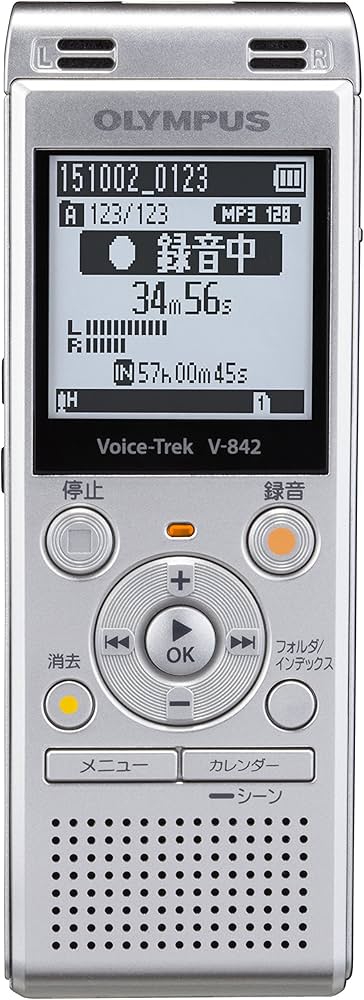 Amazon | OLYMPUS ICレコーダー VoiceTrek 4GB MicroSD対応 V-842