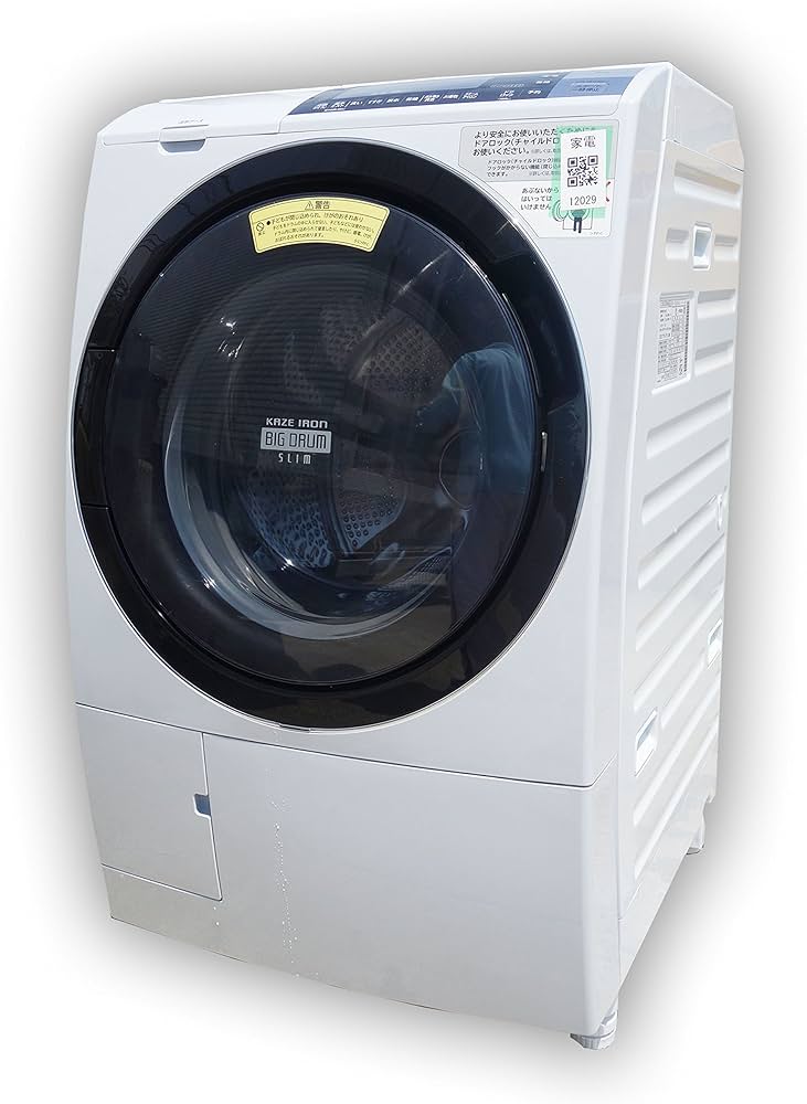 Amazon.co.jp: R▽日立 ドラム式洗濯機 2016年 10.0kg 乾燥 6.0kg 温水