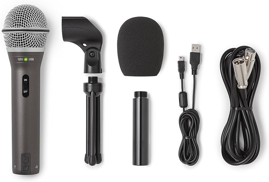 Amazon.com: SAMSON Technologies Q2U USB/XLR Dynamic Microphone