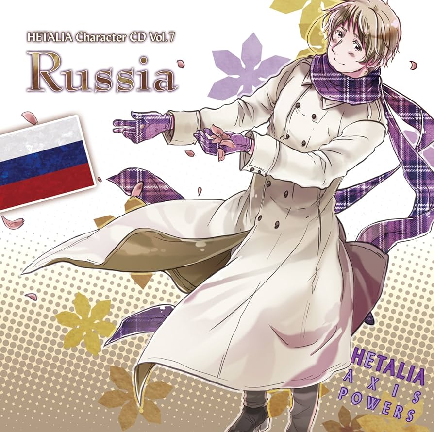 ヘタリア アート缶プレートコレクション【ロシア】 ヘタリア アート缶