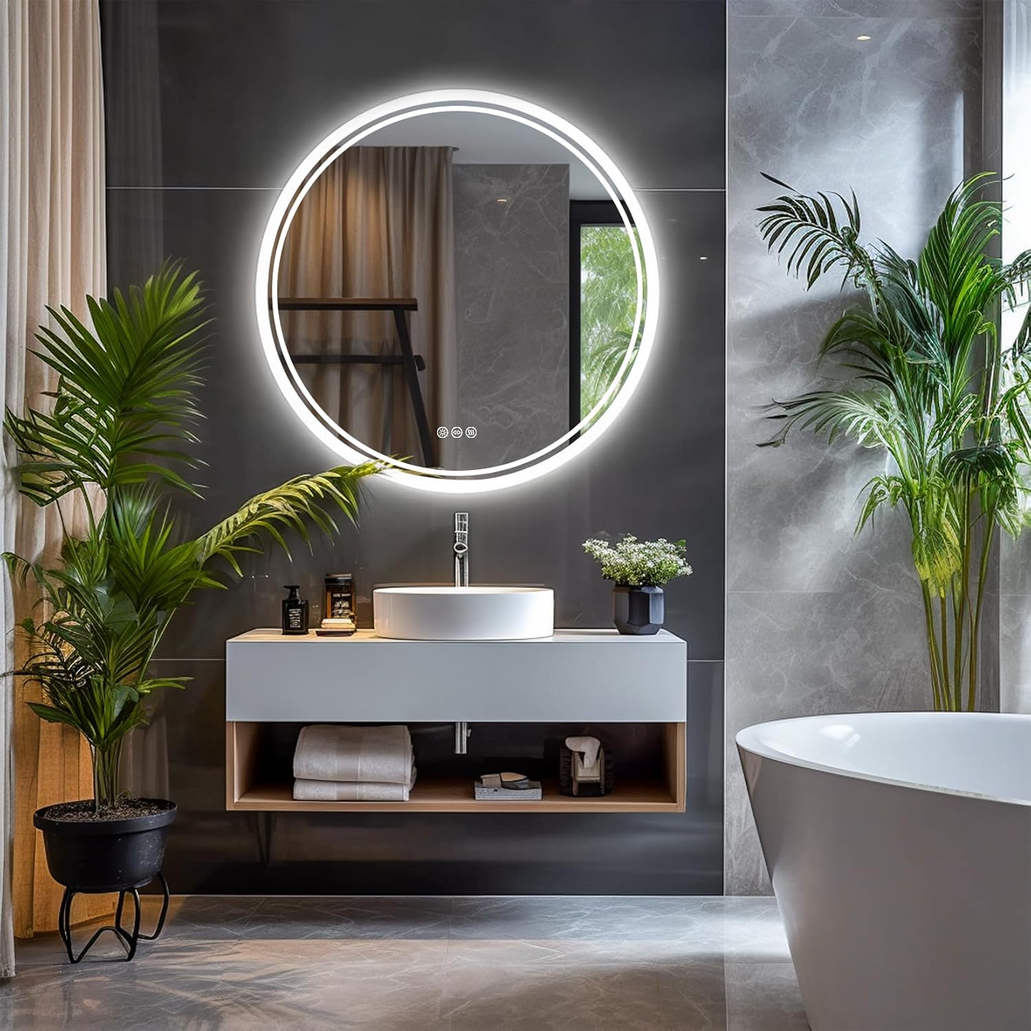 unico 壁掛けミラーWEAVA mirror unico WEAVA ウィーバ ミラーL