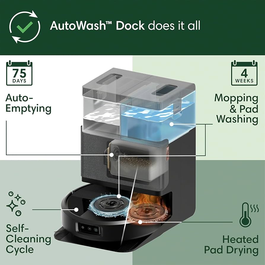 Amazon.com - iRobot Roomba Plus 505 Combo Robot Vacuum & Mop with