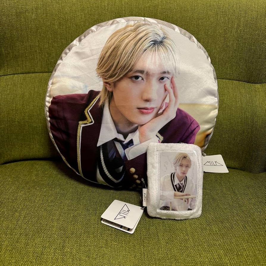 Amazon.co.jp: M!LK 山中柔太朗 ラウンドクッション フォトカード付