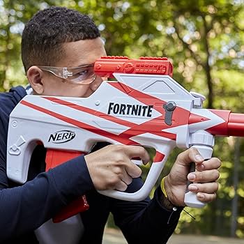 Amazon.com: Nerf Fortnite B-AR Motorized Dart Blaster - Fortnite