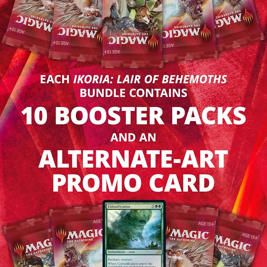 Amazon.com: Magic: The Gathering Ikoria: Lair of Behemoths Bundle