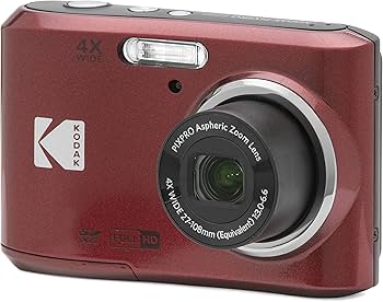 Amazon.com : Kodak PIXPRO Friendly Zoom FZ45-RD 16MP Digital