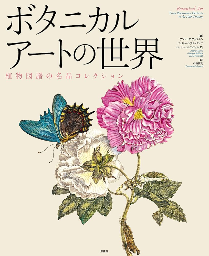 油絵 あらんぼん 小さな植物の中心部の世界 ボタニカルアート ポップ