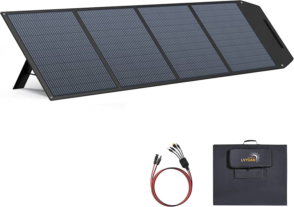 Amazon | リョクエン(LVYUAN) ソーラーパネル 400W ポータブル電源用