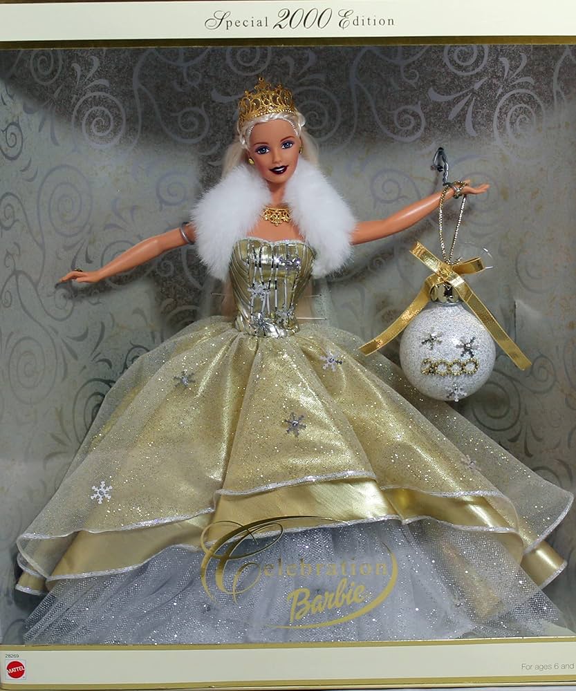Amazon.co.jp: Celebration Barbie(バービー) Special Edition 2000