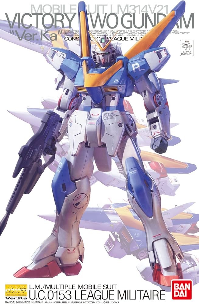 Amazon.com: Bandai Hobby - V2 Gundam (Ver. Ka) [Victory Gundam