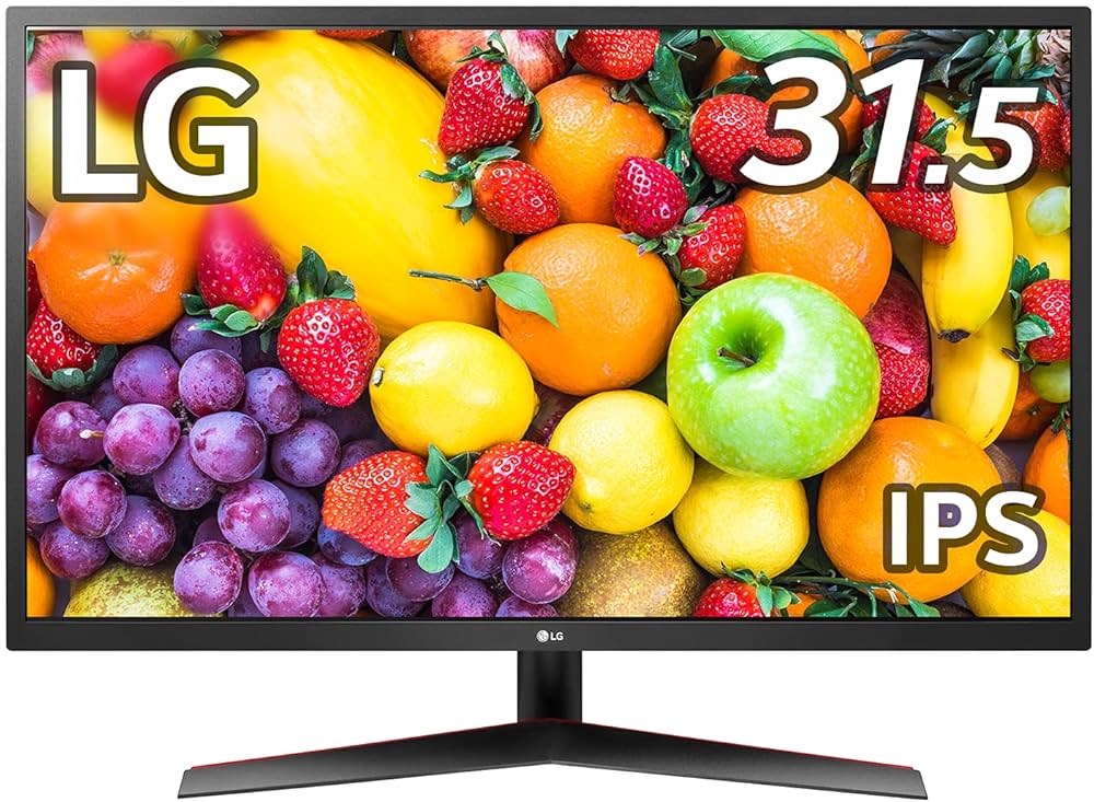 Amazon.co.jp: LG フレームレス モニター ディスプレイ 32MP60G-B 31.5