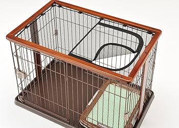 Amazon | ボンビアルコン (Bonbi) ウッドワンサークル ブラウン 犬用