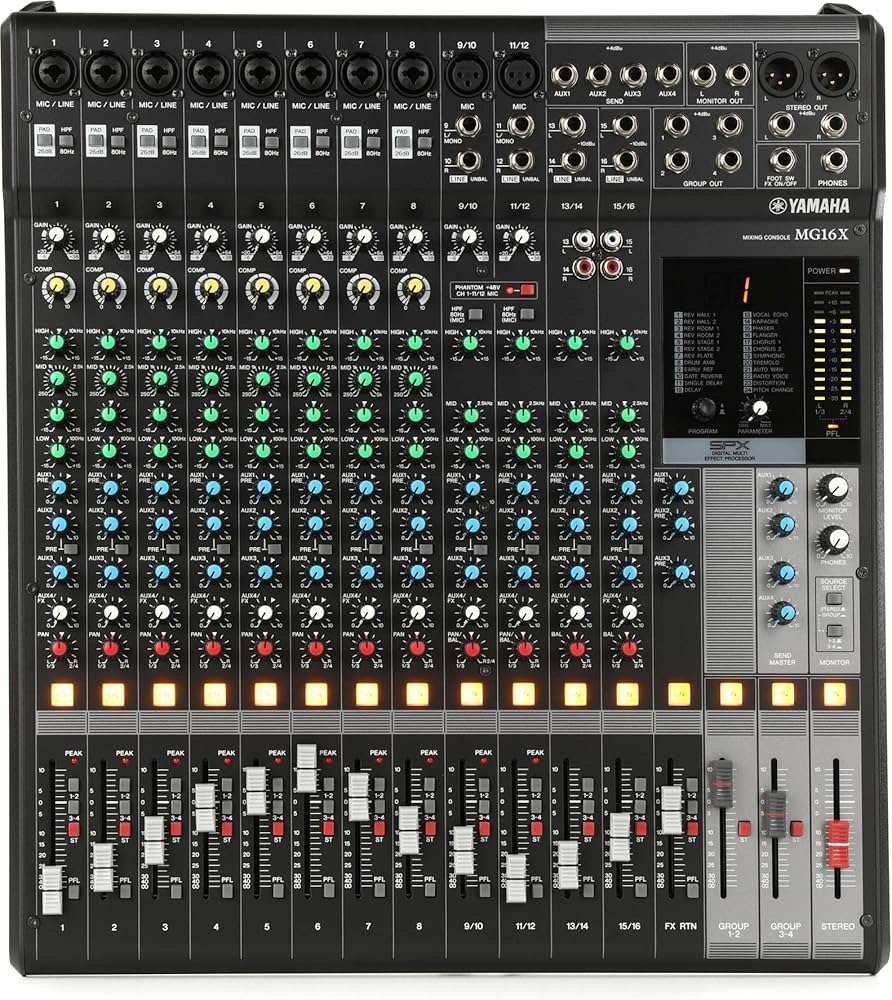 YAMAHA】 MG-ⅡR・Seymour MG Analog Mixing Consoles - Yamaha USA