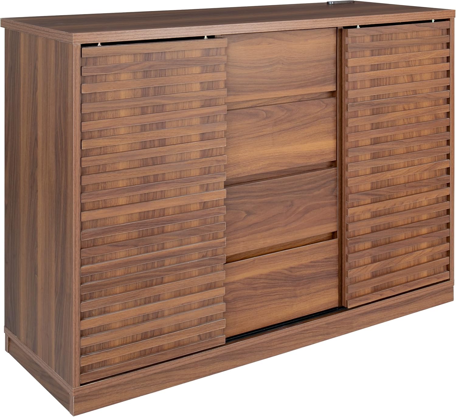 中古 USMハラー｜ キャビネット・サイドボード 1列3段 アントラサイト