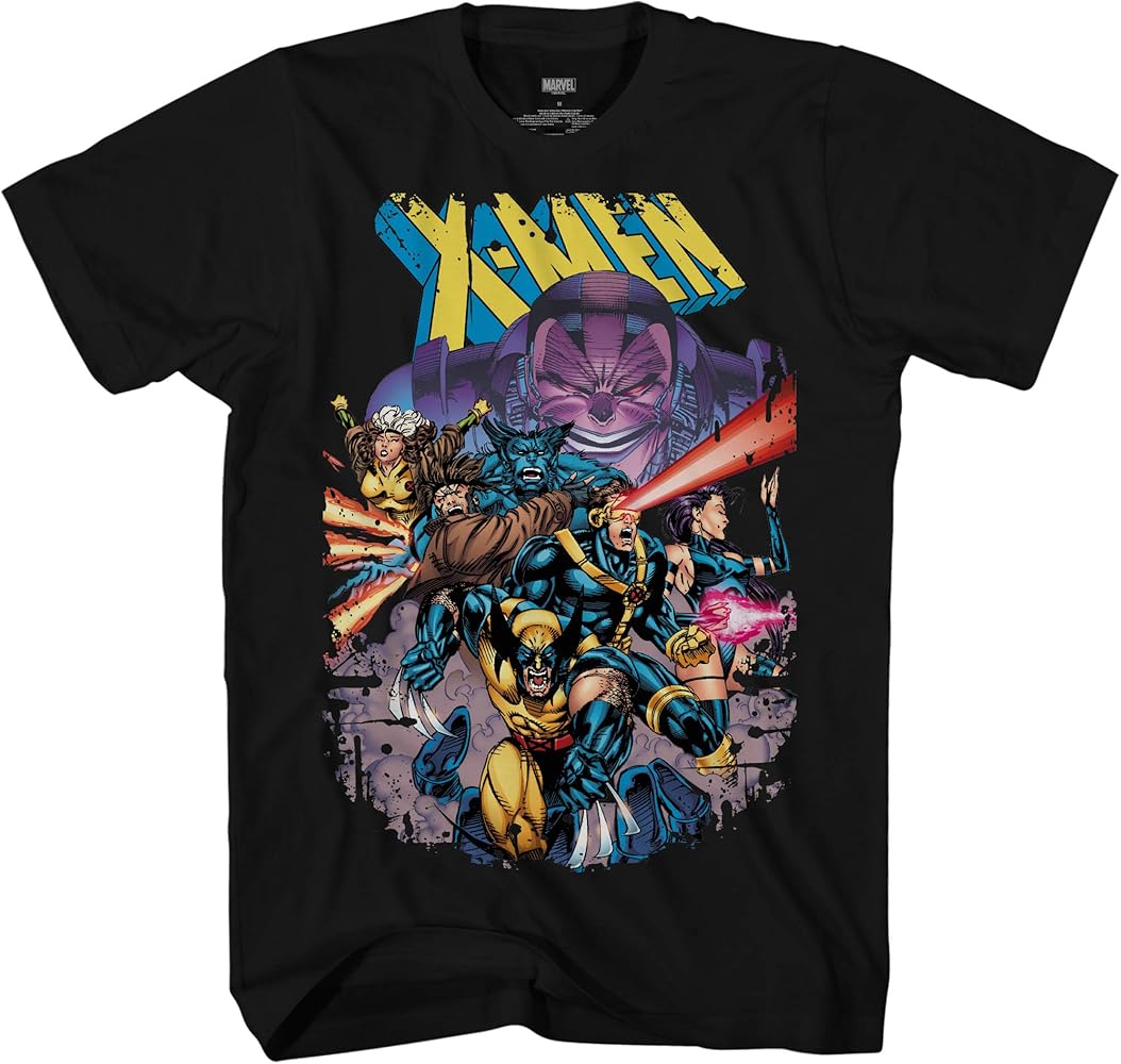 Amazon.com: Marvel X-Men Apocalypse 90's Wolverine Mens Adult T