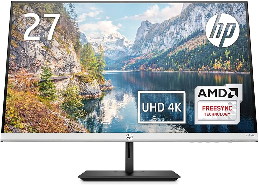 HP 27インチ 4Kディスプレイ(型番：5ZP65AA#ABJ) 【公式通販】