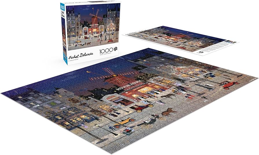 ミッシェルドラクロワ オペラ劇場の夜 ジグソーパズル完成品 1000