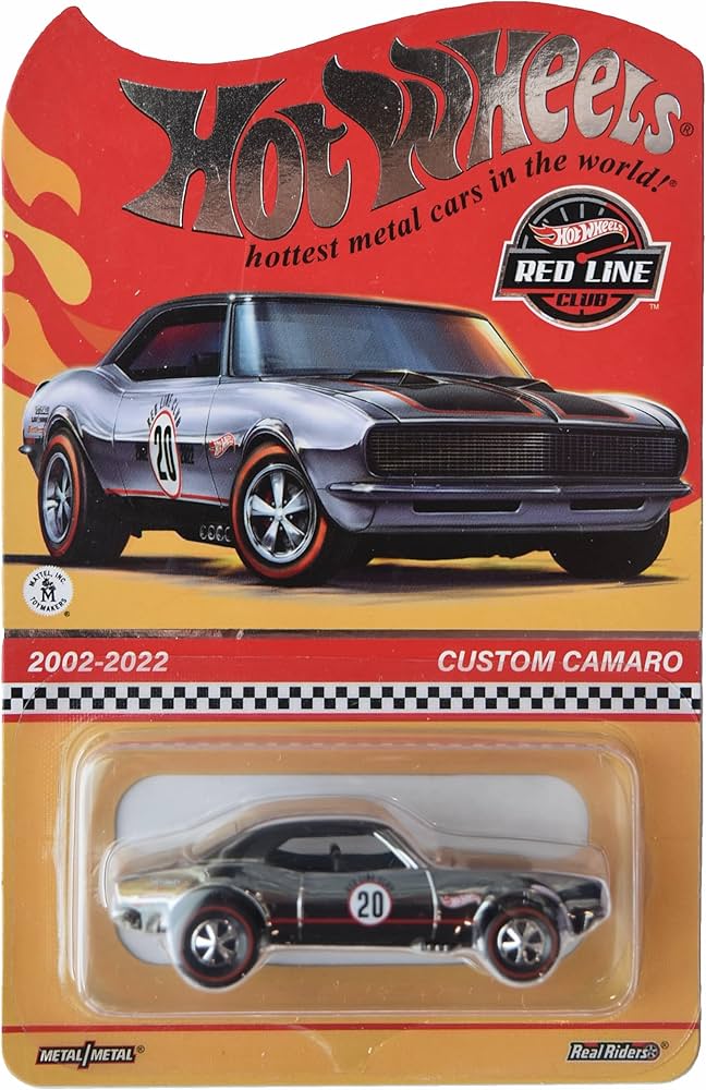 Amazon.com: Hot Wheels Custom Camaro, RLC Exclusive : Toys & Games