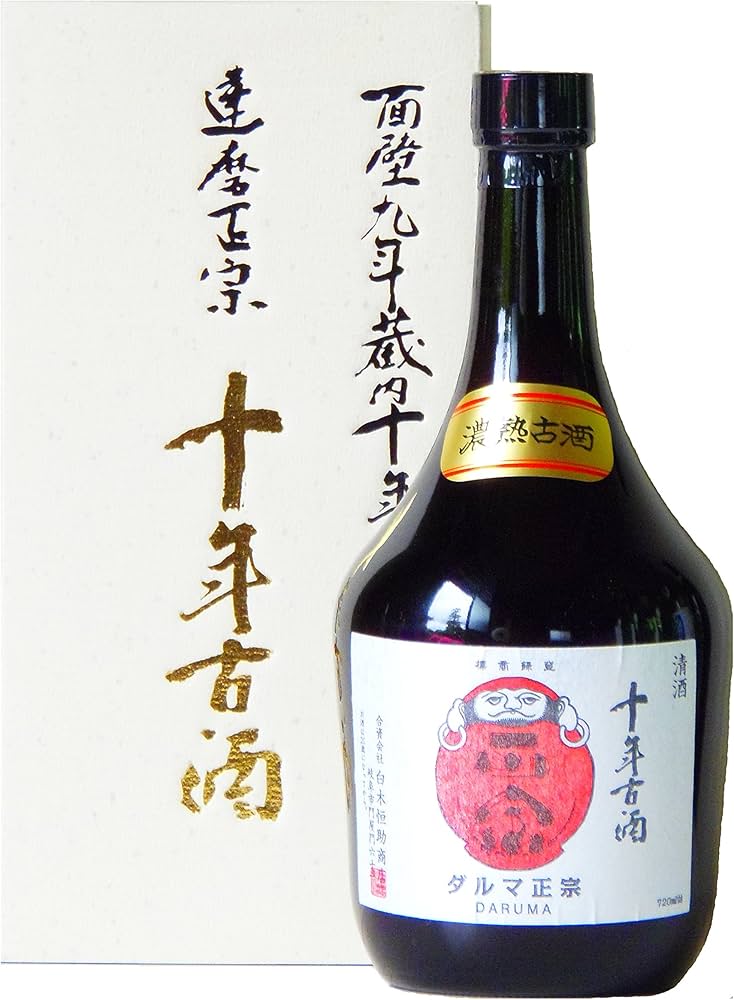 Amazon.co.jp: 達磨正宗 十年古酒 720ml [瓶] [岡永/白木恒助商店/岐阜