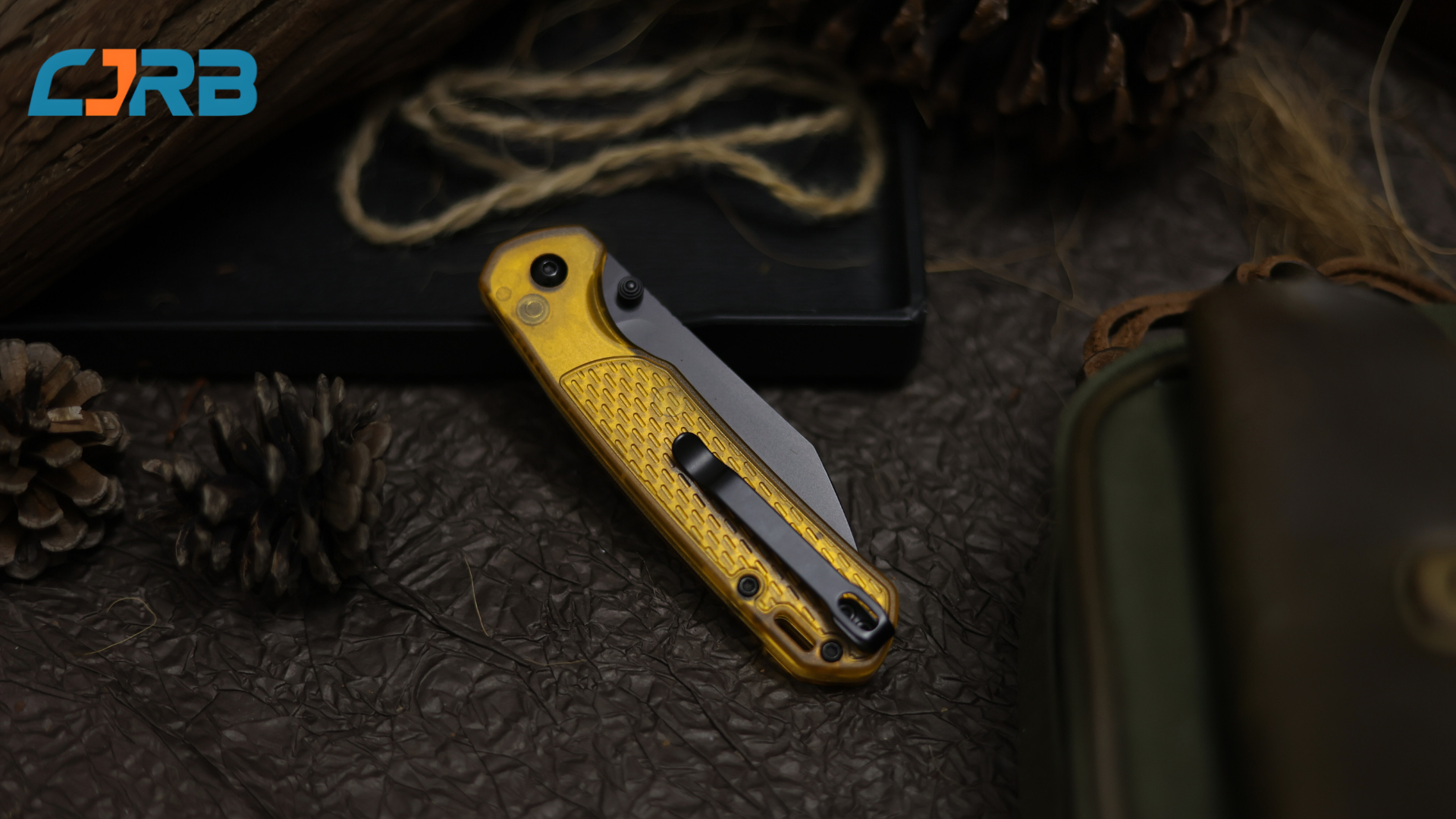 Amazon.com : CJRB Pyrite-Light Folding Knife, 3.34'' AR-RPM9 Steel