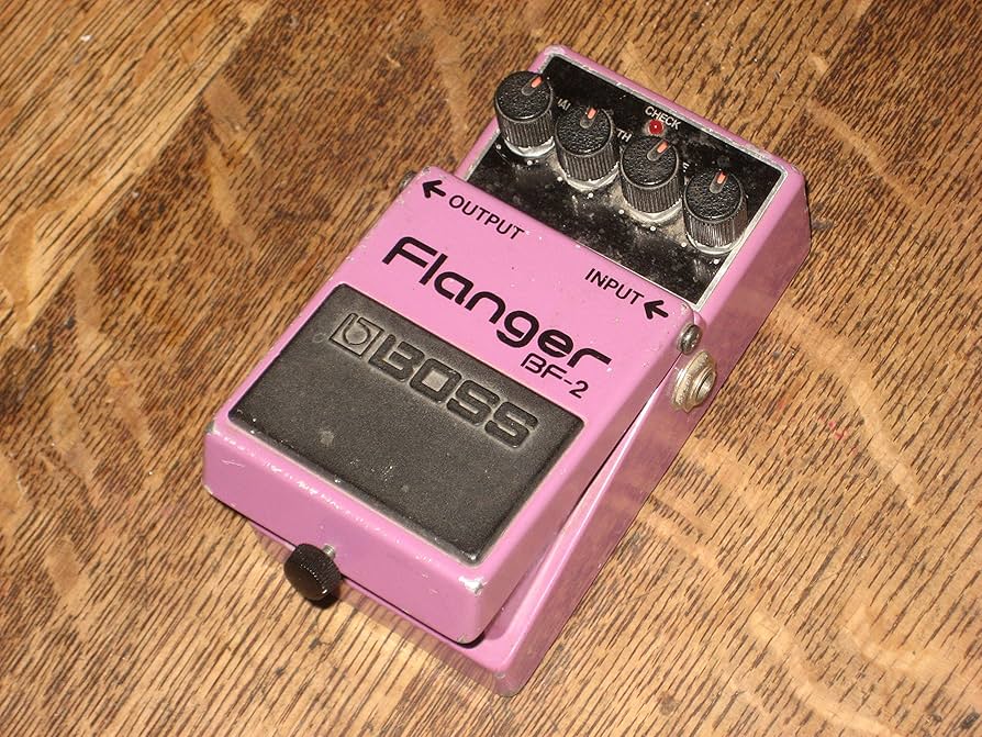 BOSS BF-2 フランジャー エフェクター 銀ネジ 日本製 日本製 BOSS BF-2