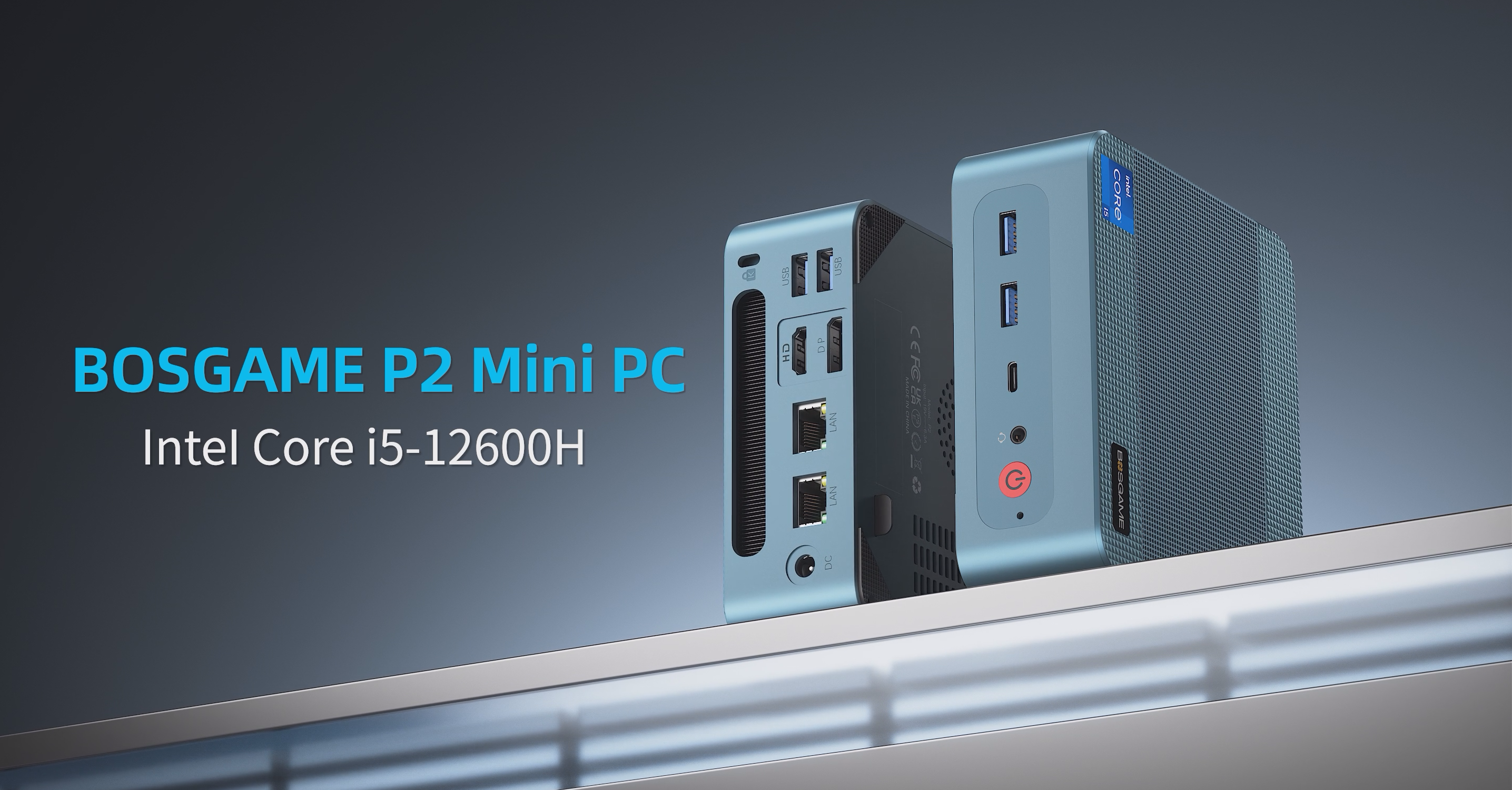 510690インテル ミニPC i5 12600H BOSGAME P2Lite Amazon.co.jp