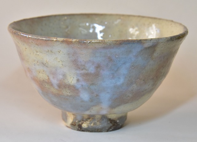 306）【特価】✿萩焼☆赤瀬清泉作☆萩焼井戸茶碗☆破魔オマケ付き☆