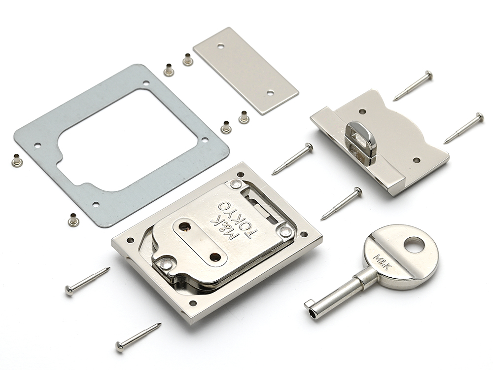 LA-109_錠前_カブセ留め式_留め金具,M&Kオリジナル・日本製 MK PLUS+