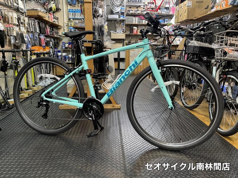 bianchi[C-sport 1]チェレステカラーのお渡しです。 | セオサイクル