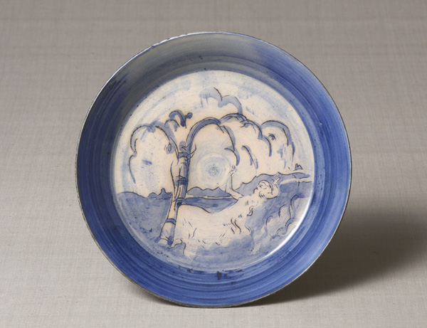 バーナードリーチ 花文 平皿 民藝 バーナード・リーチ作品 - 所蔵品