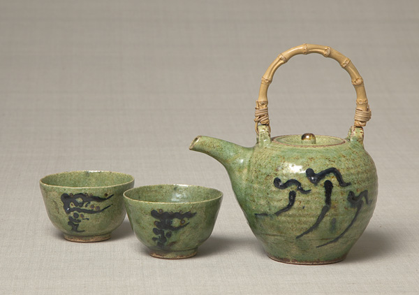 再掲載】バーナードリーチ 素描 因幡の白兎 うさぎ 色紙 民藝 民芸