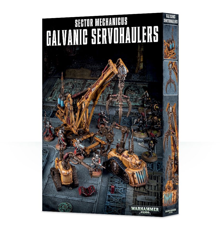 Sector Mechanicus: Galvanic Servohaulers from Games Workshop (gw