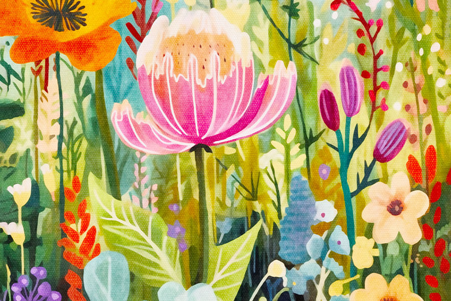 First Pick - Wild Flowers — MicroPuzzles