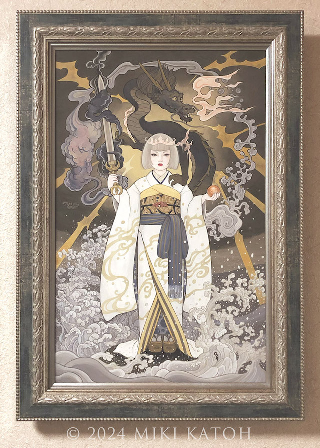 油絵油彩画F10 原作