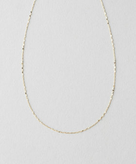 K10YG ミラーカットチェーン ネックレス（036773） ｜ women