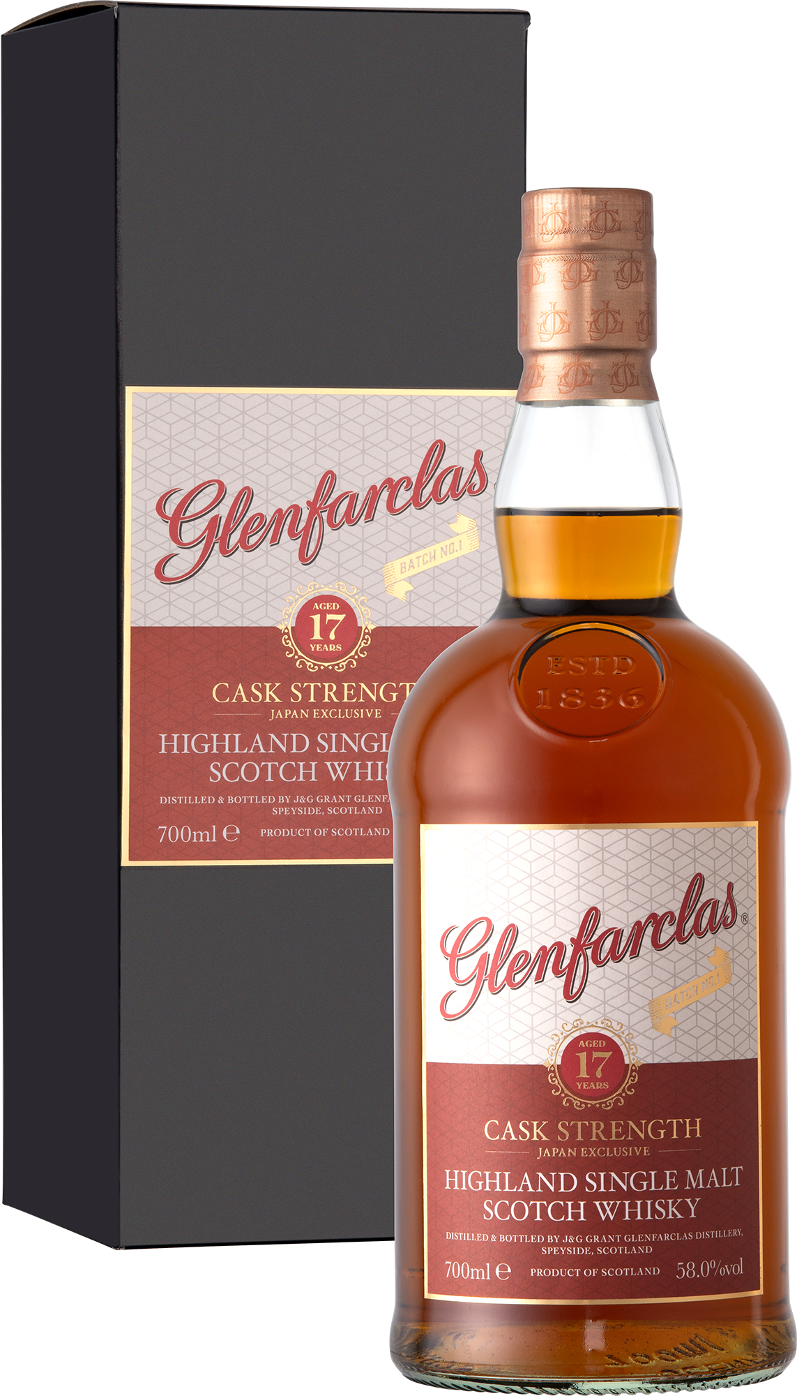グレンファークラス17年 カスクストレングス バッチ1/Glenfarclas 17yo