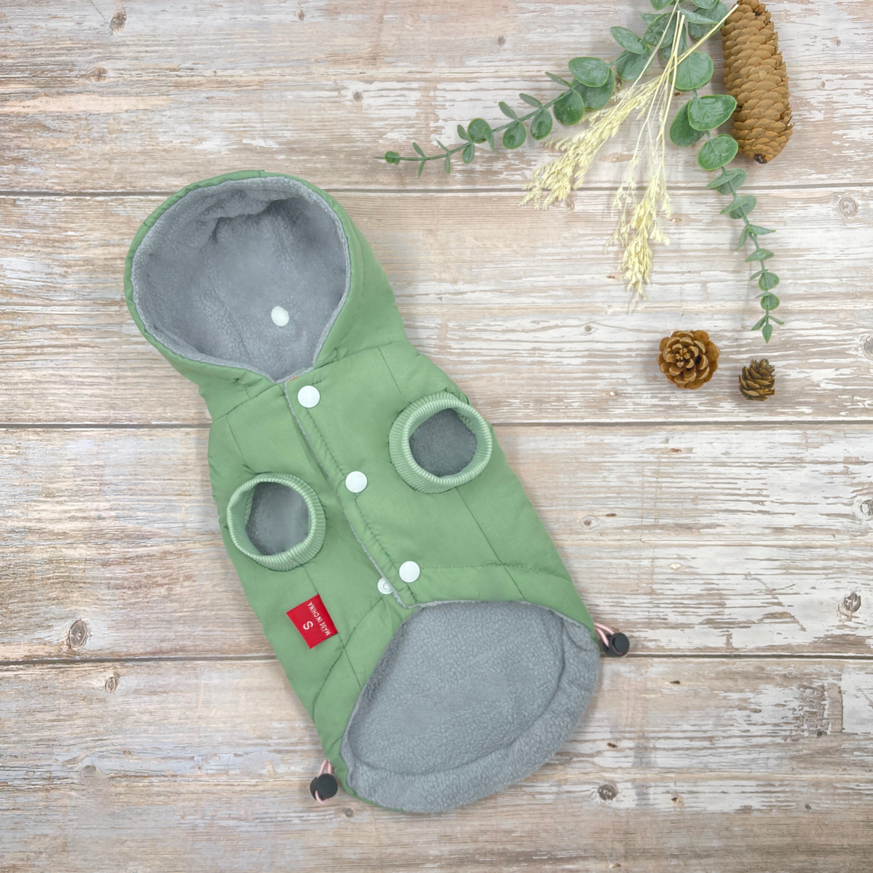 Super Cute Weatherproof Dog Jacket - Mint – Mi Pets