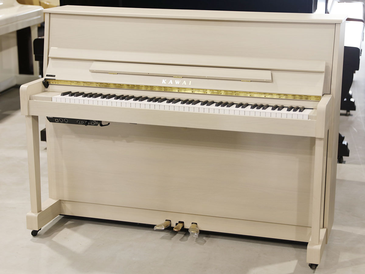 KAWAI NF15 アップライトピアノ 88鍵 ホワイトナチュラル系 KAWAI NF15