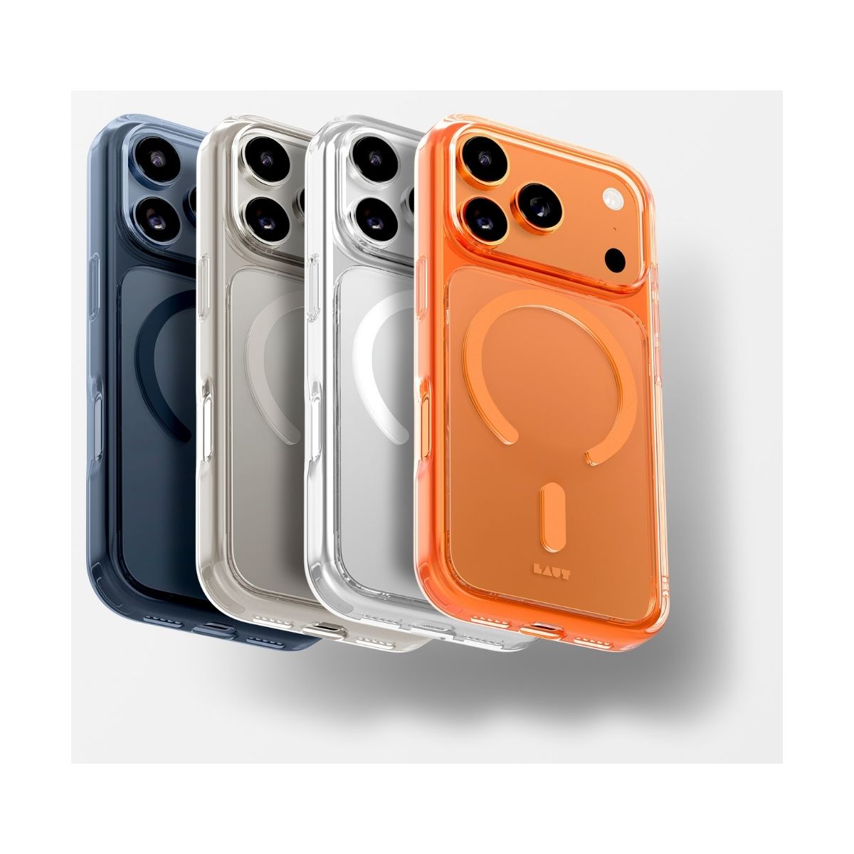 iPhone 17 Pro Maxケース CRYSTAL FLURO クリアミッドナイト