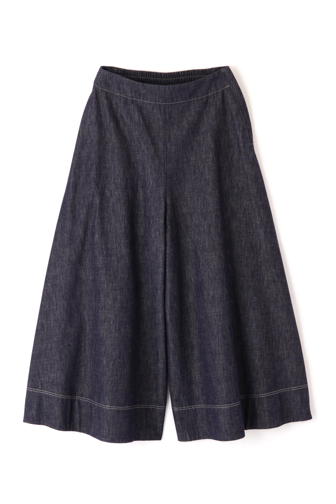 ライトオンスデニムフレアースカーチョ | human woman（ヒューマン