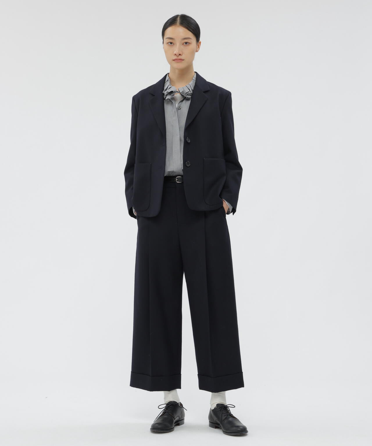 FLANNEL WOOL TROUSERS | MARGARET HOWELL（マーガレット・ハウエル
